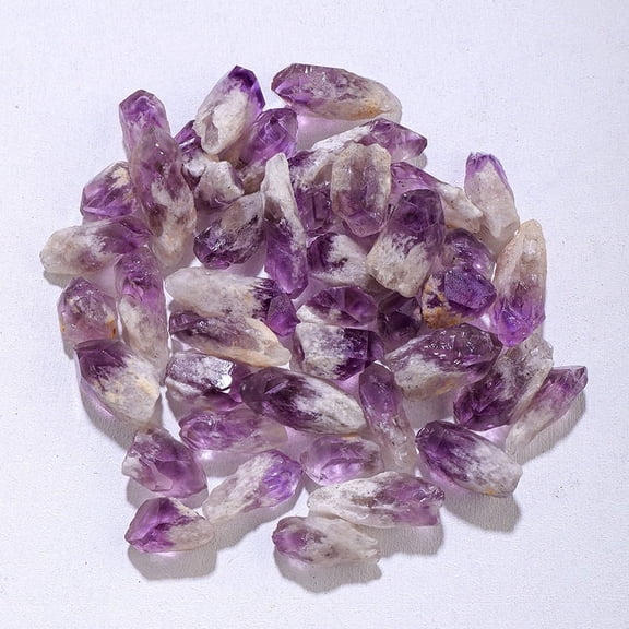 Namzi 1kg natural purple crystal tooth crystal raw stone mineral standard 2.5-3.5cm purple crushed stone aromatherapy stone expansion stone demagnetization decorative ornament