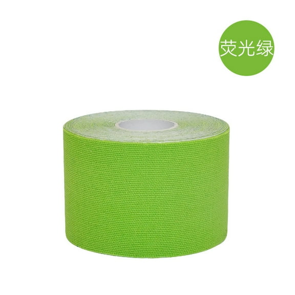 Namzi 2 Rolls of Kinesiology Tape, 5 m x 5 cm Tape Kinesio Muscle Support Tape Muscle Support Elastic Strapping Band Sports Band,Green