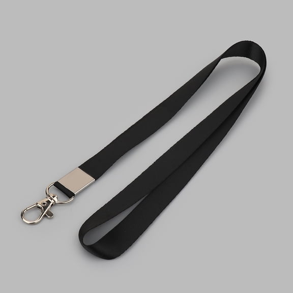 Namzi 2 pcs Lanyard, Long Neck Lanyard Key Lanyard Strap Black