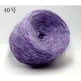 thumbnail image 1 of Namzi 200g Soft & Shiny Light Worsted Yarn, Assorted Variety Craft , Super Soft Fluffy Blend for Knitting, Crocheting, Loom and Weaving，Multicolor Yarn for Knitting,Purple gradient, 1 of 3