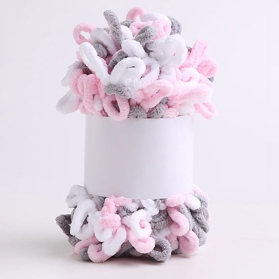 Namzi 200g Wool Finger Loop Thread Hand Knitted Scarf Wool Ball Coarse Wool Knitting DIY Hand Pillow Blanket Doll，P