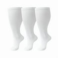 thumbnail image 1 of Namzi 3-Pair Pack 4XL Plus Size Casual Tube Socks - Fashion Athletic Socks, Stretchy Comfort Socks,T16, 1 of 4