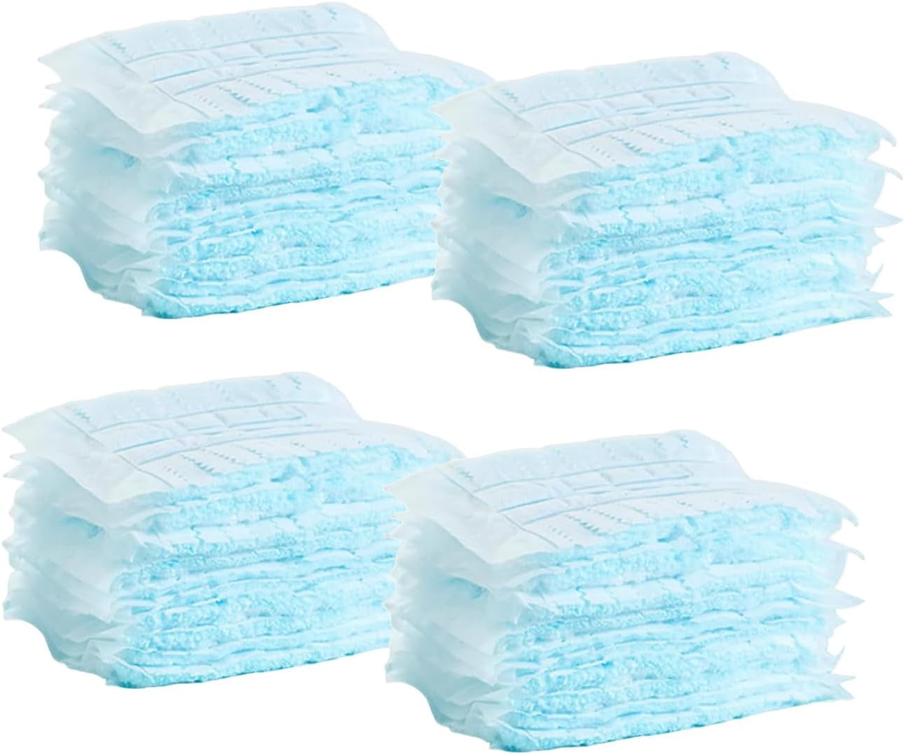 Namzi 40pcs Disposable Duster Refills Bulk Blue Electrostatic Duster