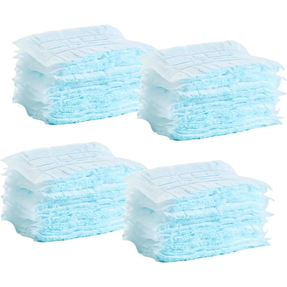Namzi 40pcs Disposable Duster Refills Bulk Blue Electrostatic Duster Heads Heavy Duty Dusters