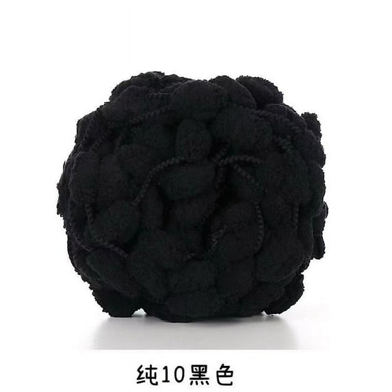 Namzi 50g Pom pom Yarn Soft Ball Yarn for Crochet & Knitting, Craft Yarn Made of Acrylic & Dacron, Ideal for DIY Projects,A260