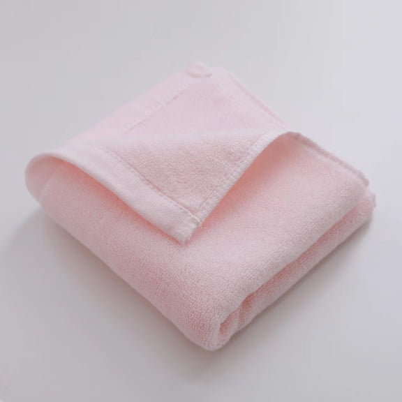 Namzi 6 Pcs Cotton Towels, Soft & Absorbent light pink Towels for Bathroom, 60*30cm - Premium Cotton Towels Set, Ultra Soft & Quick-Drying Towel Set for Daily Use, Ideal for Home & Guest Rooms