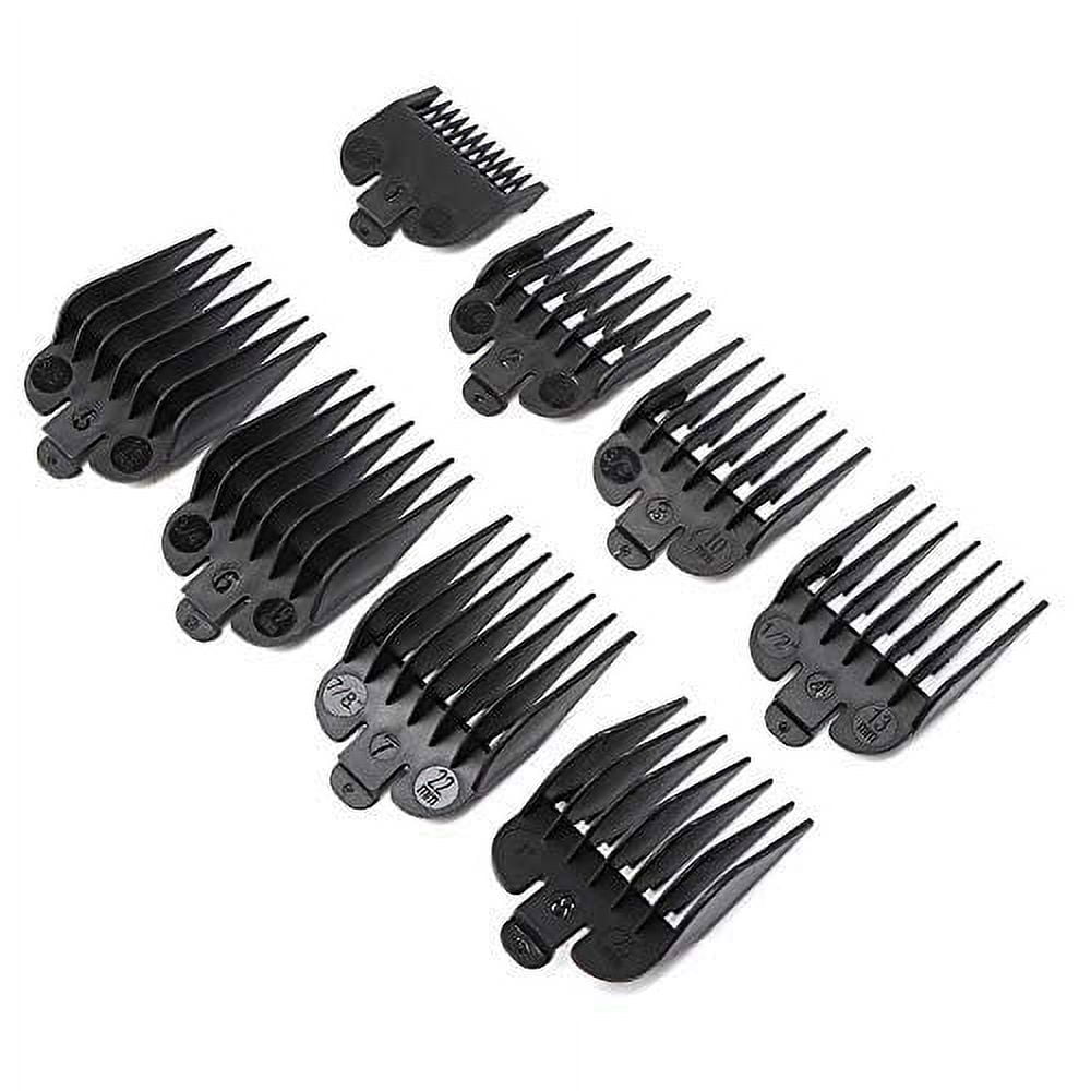 Namzi 8 Pcs Professional Hair Clipper Combs Guides, Wahl Replacement