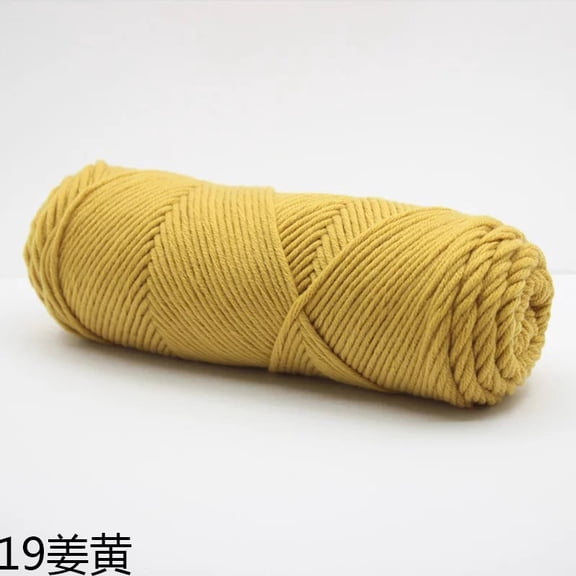 Namzi 8-Strand Mixed Fiber Yarn for Crocheting - 2 Rolls ginger Yarn, Soft Premium Yarn Packs for Crocheting Projects, Durable Yarn for DIY Crafts