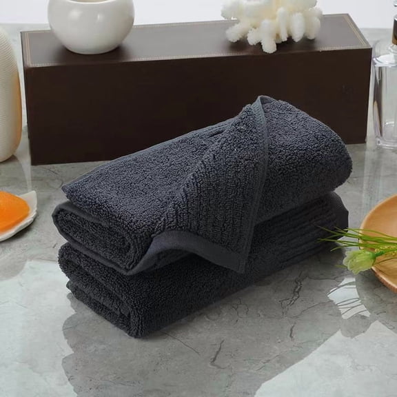 Namzi Absorbent Bath Towels, 1-Pcs dark gray Bath Rags for Body, 140x70cm Cotton Bath Towels Soft, Quick-Dry & Skin-Friendly, Ideal for Bathroom/Gym/Travel - Towels & Washcloths Category