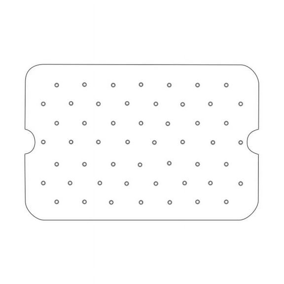 Namzi Air Fryer Liners Disposable 100pcs Air Fryer Parchment Paper Liners for Grill Accessories Perforated Rectangle Airfryer Liner Sheets(White)