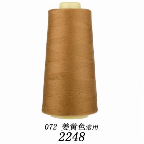 Namzi All Purpose Polyester Sewing Thread 40S, 100g for Hand & Machine Sewing,Brown