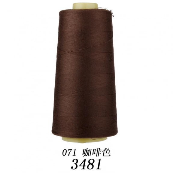 Namzi All Purpose Polyester Sewing Thread 40S, 100g for Hand & Machine Sewing,Coffee