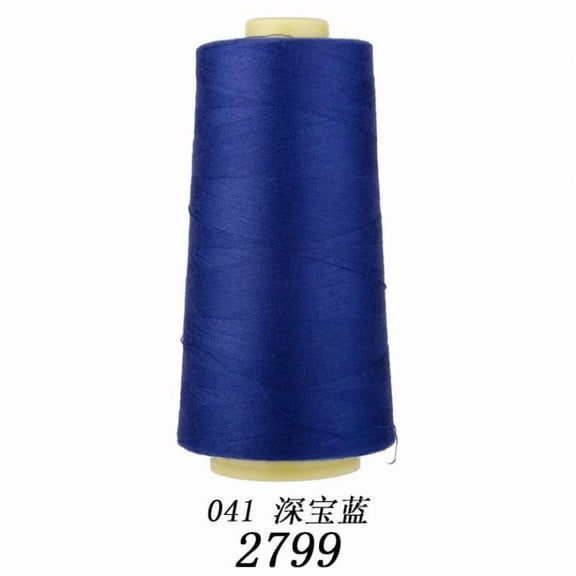 Namzi All Purpose Polyester Sewing Thread 40S, 100g for Hand & Machine Sewing,Dark Blue