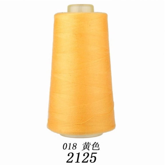 Namzi All Purpose Polyester Sewing Thread 40S, 100g for Hand & Machine Sewing,Dark Yellow