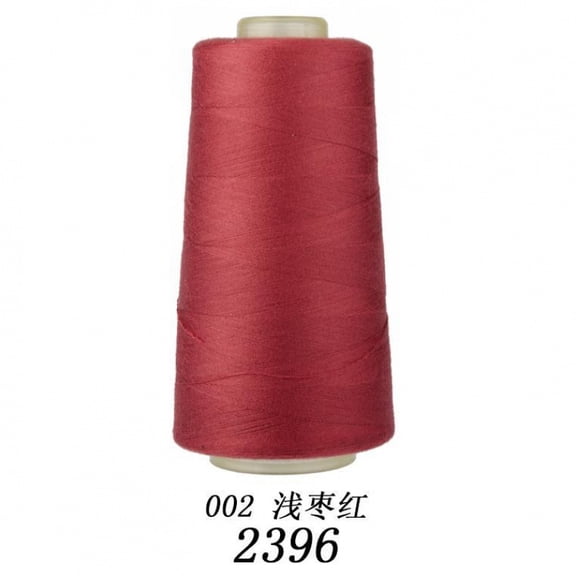 Namzi All Purpose Polyester Sewing Thread 40S, 100g for Hand & Machine Sewing,Light Black Red