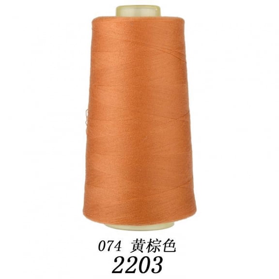 Namzi All Purpose Polyester Sewing Thread 40S, 100g for Hand & Machine Sewing,Light Brown