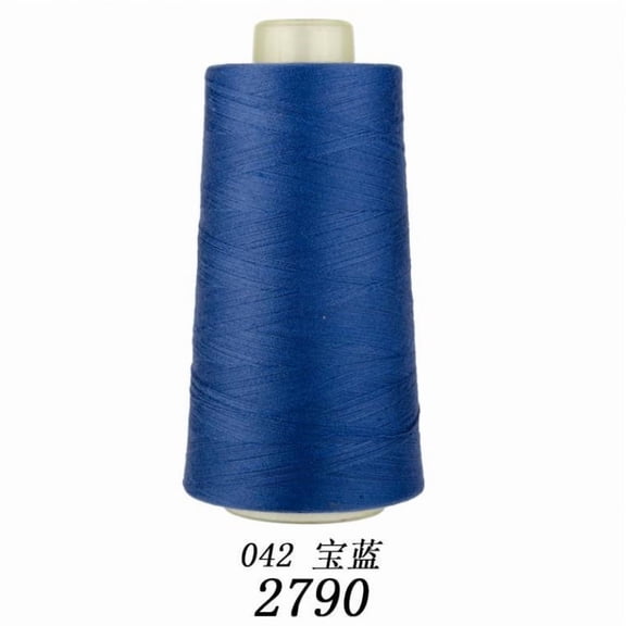Namzi All Purpose Polyester Sewing Thread 40S, 100g for Hand & Machine Sewing,Royal Blue