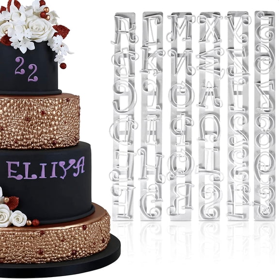 Namzi Alphabets Letters Numbers Clear Stamps for Card Making Decoration DIY Scrapbooking, Creative Font for Letter, Envelope Crafting Decoration