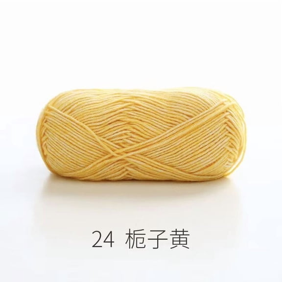 Namzi Assorted Yarn - Wool for Knitting, 78% Cotton 22% Acrylic Blend,light purple, 1 roll - Ideal for Crocheting & Craft Projects