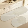 thumbnail image 1 of Namzi Bathroom Rug Mat , Non-Slip Plush Shaggy Bath Carpet, Machine Wash Dry, Apricot,24*16inch, 1 of 5