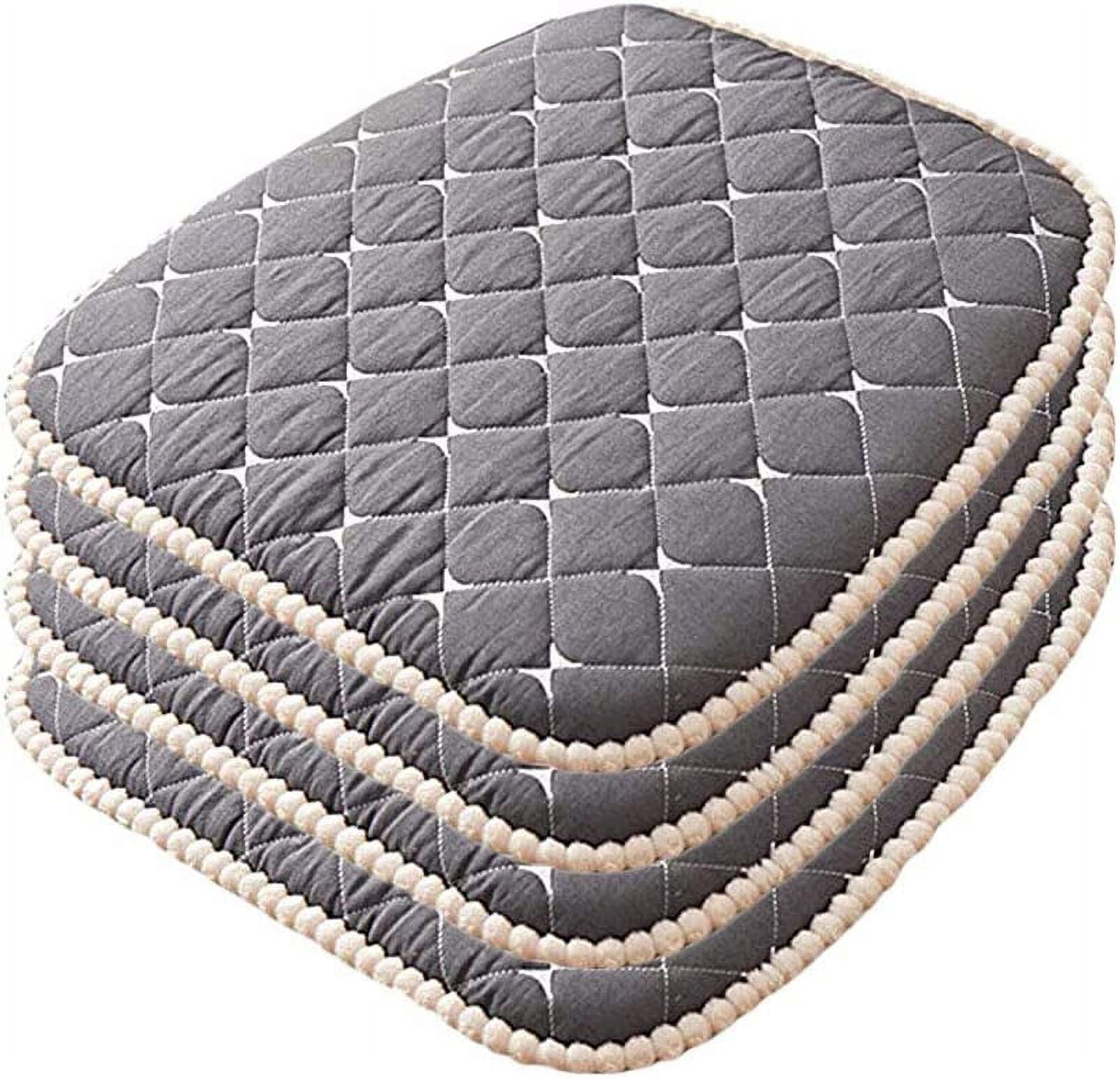 Namzi Chair Cushion Memory Foam Pads with Ties for Dining Chairs,Non