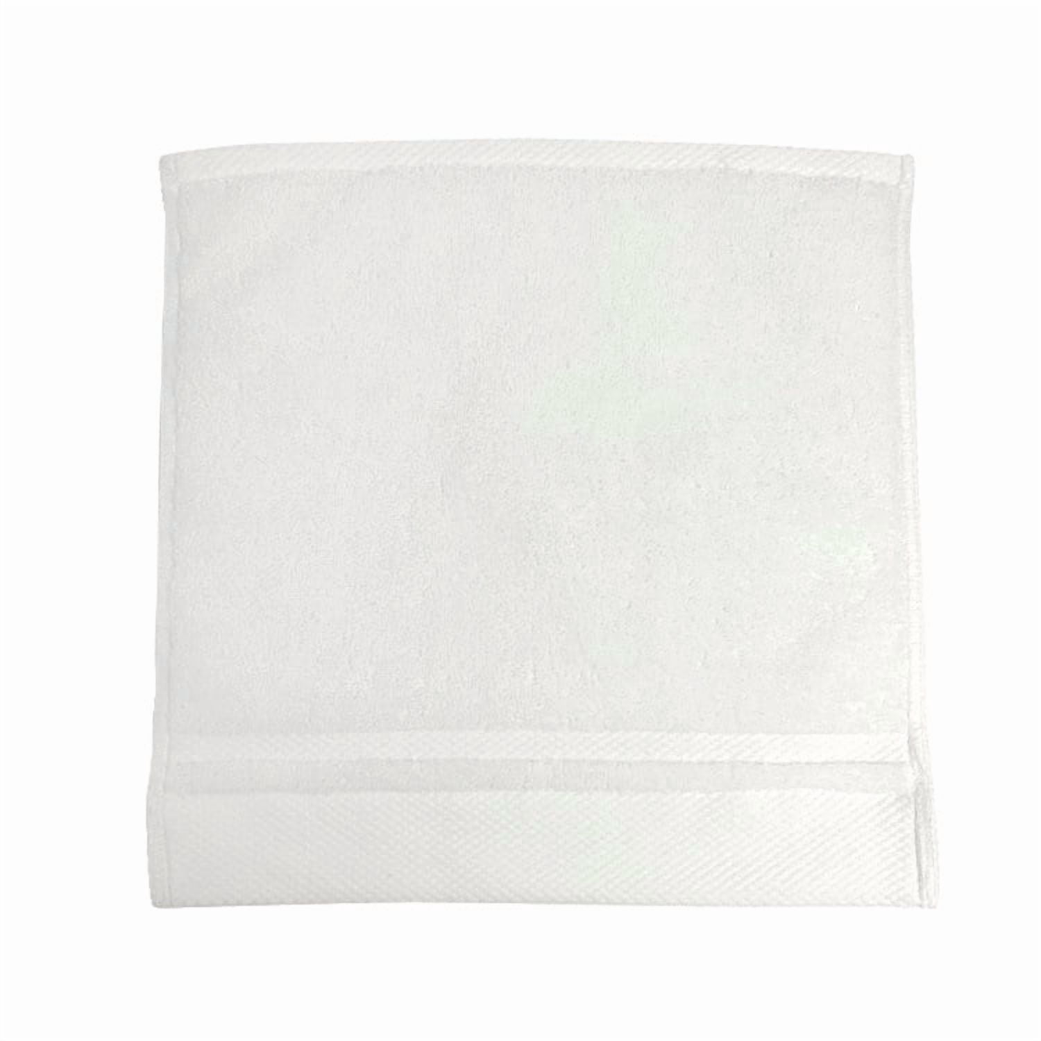 Namzi Cheap Hand Towels - Cotton Hand Towels,9-Pcs White Washcloths, 35*35cm Cotton Towels, Soft & Absorbent, Ideal as Small Hand Towels for Bathroom Home Guest Room Daily Use