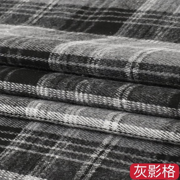 Namzi Checkered Fabric,Soft and Comfortable Fabric for DIY Sewing Handmade Wear,Shirts,Skirts,Pants,39*57in,Color 16