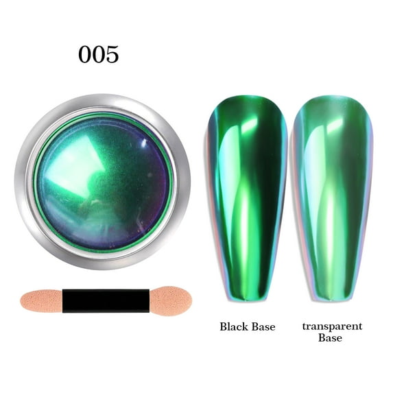 Namzi Color Shift Nail Powder, 0.2g Premium Glitter – Iridescent Shine for Manicure Art, DIY Nail Decor, Long-Lasting Adhesion & Creative Nail Design,N05
