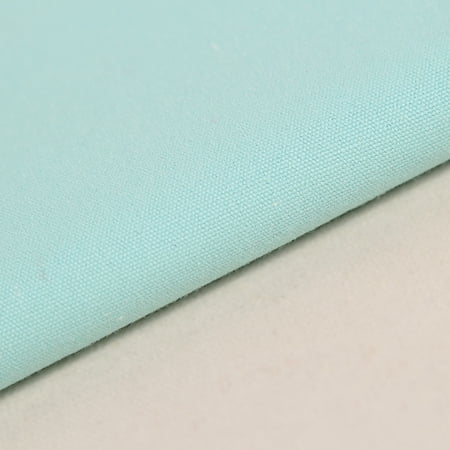 Namzi Cotton Canvas Fabric,Sturdy and Durable Fabric for Bags,Shoes,Aprons,Curtains,Tablecloths,Throw Pillow Cover,39*59in,Cyan