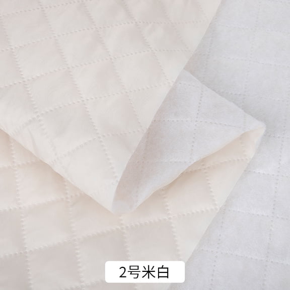 Namzi Cotton Lining Fabric,Quilted Jacket Lining,Suitable for Coats,Suits and Inner Linings of Trousers,39*59in,Beige