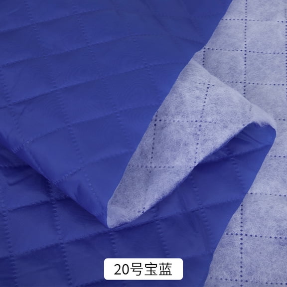 Namzi Cotton Lining Fabric,Quilted Jacket Lining,Suitable for Coats,Suits and Inner Linings of Trousers,39*59in,Blue