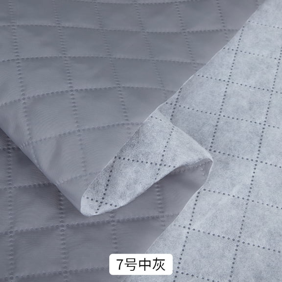 Namzi Cotton Lining Fabric,Quilted Jacket Lining,Suitable for Coats,Suits and Inner Linings of Trousers,39*59in,Grey