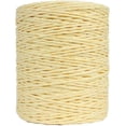 thumbnail image 1 of Namzi Cotton Raffia Yarn, 280m Yellow Natural Raffia Crochet Yarn - Summer Hat Making Yarn, Beach Bag Crochet Material, Rayon Knitting Yarn, 1 of 5