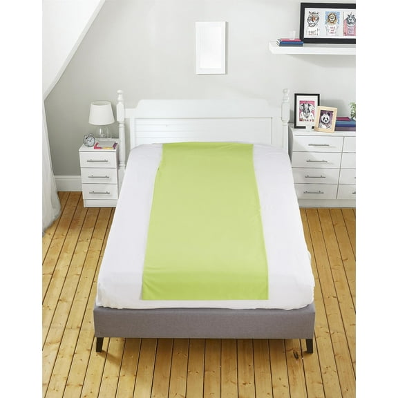 Namzi Cotton Sleeping Bag Liner Camping Sheets Camping Travel Bed for Youth Outdoor Picnic Travel Sheet for Travel, Youth Hostels, Picnic, Planes, Trains (Light Green, 83"X70.86")