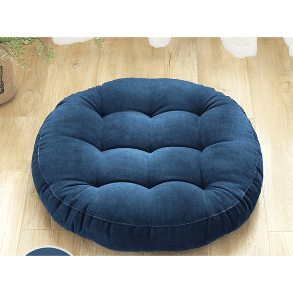 Namzi Cushion Garden Terrace Home Kitchen Office Thick Comfortable Cushion, Blue, 16.53 * 16.53 inches