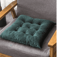 thumbnail image 1 of Namzi Cushion Garden Terrace Home Kitchen Office Thick Comfortable Cushion, Dark Green, 16*16inch, 1 of 5