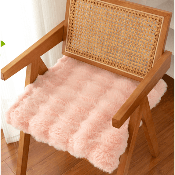 Namzi Cushion Garden Terrace Home Kitchen Office Thick Comfortable Cushion, Pink, 17.72* 17.72 inches