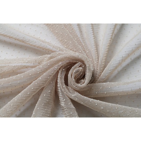 Namzi Dot Pattern Mesh Fabric,Breathable Polyester Netting Tulle Fabric for Sewing Clothes,Dress,Headwear Accessories,Making Crafts,36*59in,Khaki