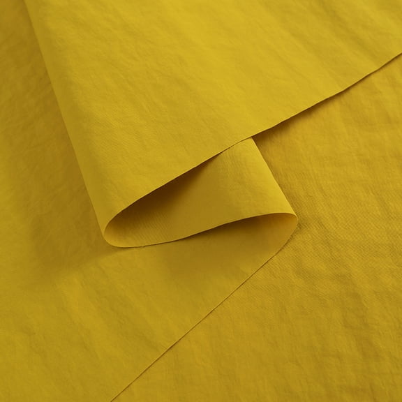Namzi Down Jacket Fabric,Waterproof and Oil Proof Clothing Fabric for Down Jacket,Cotton Coat,Windbreaker,39*59in,Yellow