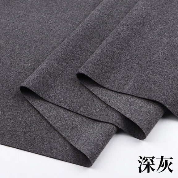 Namzi Dralon Fabric,Double Sided Thickened Warm Fabric,for Winter Warm Clothing,Home Wear,Base Layer Shirts,39*71in,Grey