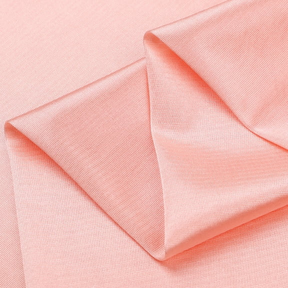 Namzi Elastic knitted Lining Fabric,Soft to the Touch,Breathable Fabric for Clothing,Formal Wear,Performance Wear,Dresses,39*63in,Flesh Pink