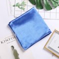 thumbnail image 1 of Namzi Elegant Personalized Scarf, Solid Color Scarf 90cm Satin Tiny Square Scarf Candy Color Scarf Wedding Gift Decoration Scarf (Blue), 1 of 2
