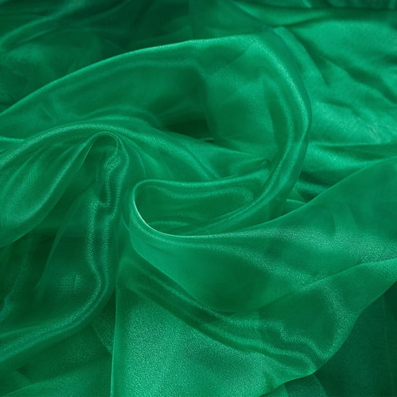 Namzi Fabric 1 Piece 100*145cm Tulle Fabric, Decor Fabric Craft Fabric, Sheer Organza for Crafts Ideal for Themed Event Decorating DIY Projects,Dark Green