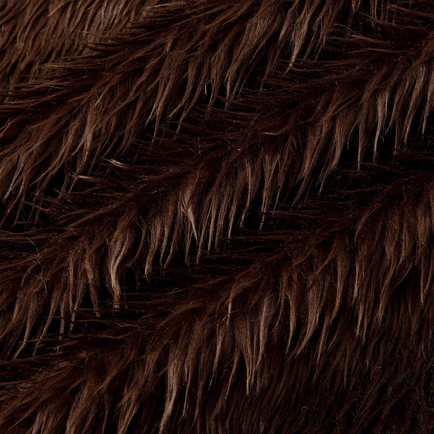 Namzi Faux Fur Fabric,36*63 Inch Thickened Plush Fluffy Fabric for DIY Craft Sewing Projects,Costume,Cuddly Doll,Home Decoration,Coffee Color