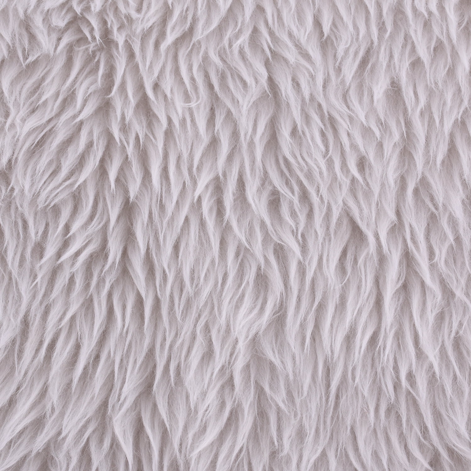Namzi Faux Fur Fabric,36*63 Inch Thickened Plush Fluffy Fabric for DIY Craft Sewing Projects,Costume,Cuddly Doll,Home Decoration,Light Grey