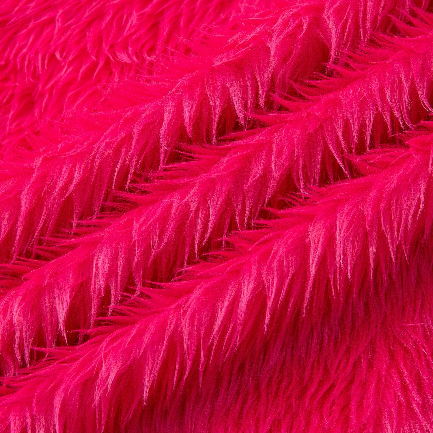 Namzi Faux Fur Fabric,36*63 Inch Thickened Plush Fluffy Fabric for DIY Craft Sewing Projects,Costume,Cuddly Doll,Home Decoration,Rose Red A