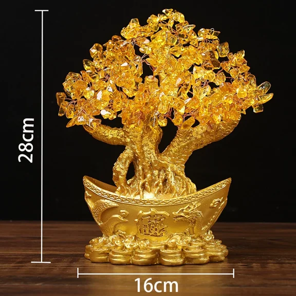 Namzi Feng Shui Money Tree, Best Housewarming Congratulatory Gift,Style B,Large