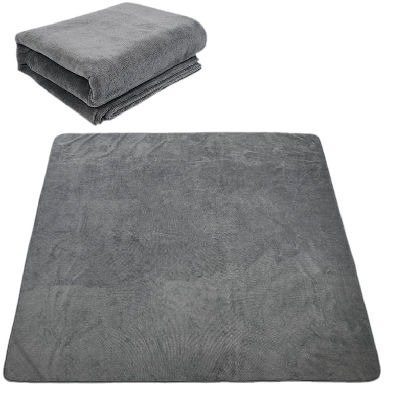 Namzi Gray Dog Pads 155x100cm Washable Reusable Dog Pads for Puppy Birth Pet Training Incontinence - 1 Piece