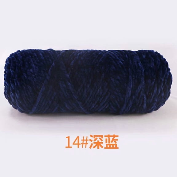 Namzi - Knit Picks Yarn,Deep Blue, 1 roll, High Quality Crochet Yarn with Soft Polyester Material, Durable for DIY Craft Projects Like Scarves, Hats, Blankets &