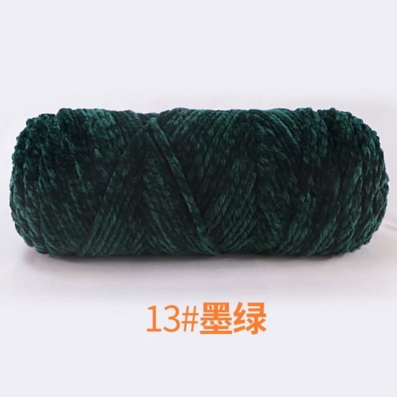 Namzi - Knit Picks Yarn, dark green, 1 roll, High Quality Crochet Yarn with Soft Polyester Material, Durable for DIY Craft Projects Like Scarves, Hats, Blankets &